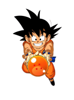 goku with dragon ball